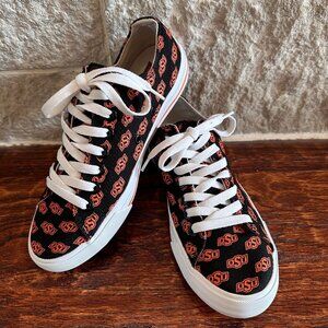Size: 7, EUC, Women's Row One Oklahoma State Cowboys Oxford Lace Up Shoes